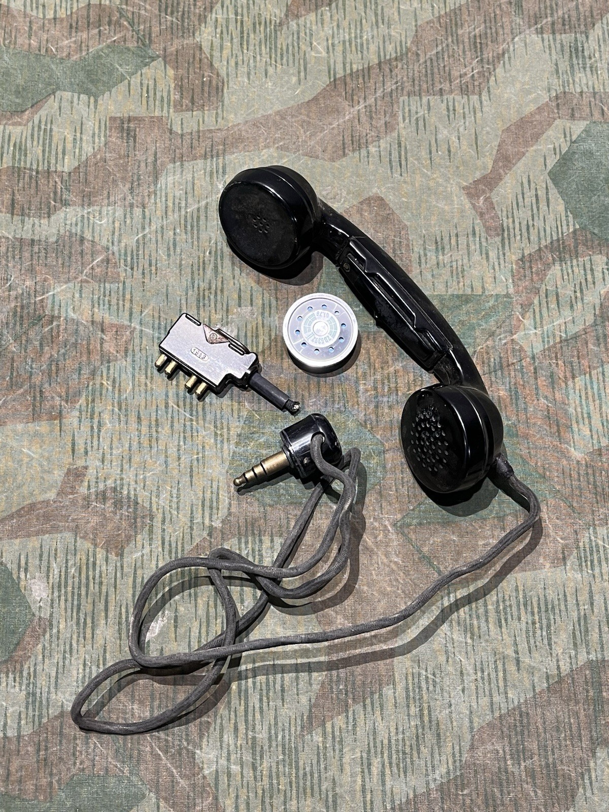 WW2 German Style FF33 Field Telephone Spare Handset Parts Kit