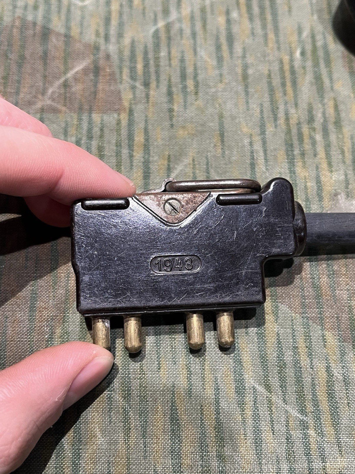 WW2 German Style FF33 Field Telephone Spare Handset Parts Kit - Image 2