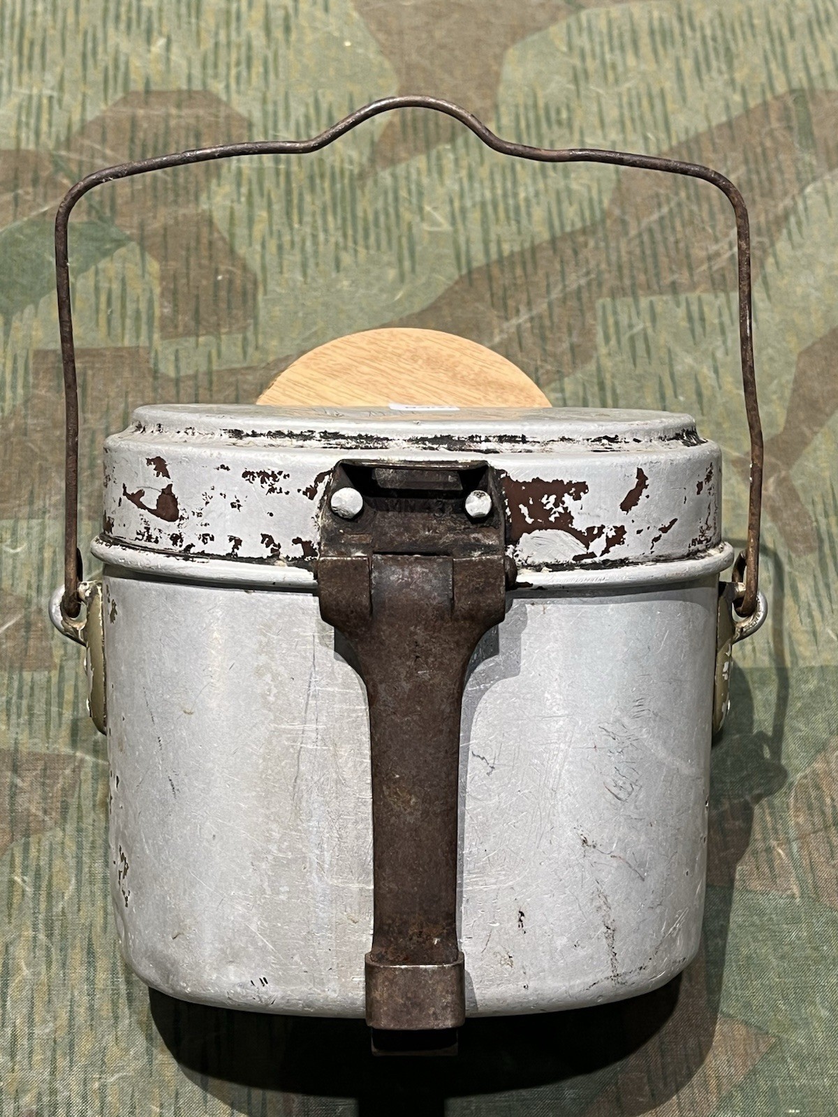 Original WW2 German M31 Mess Tin Kit Marked MN43/C&CW42