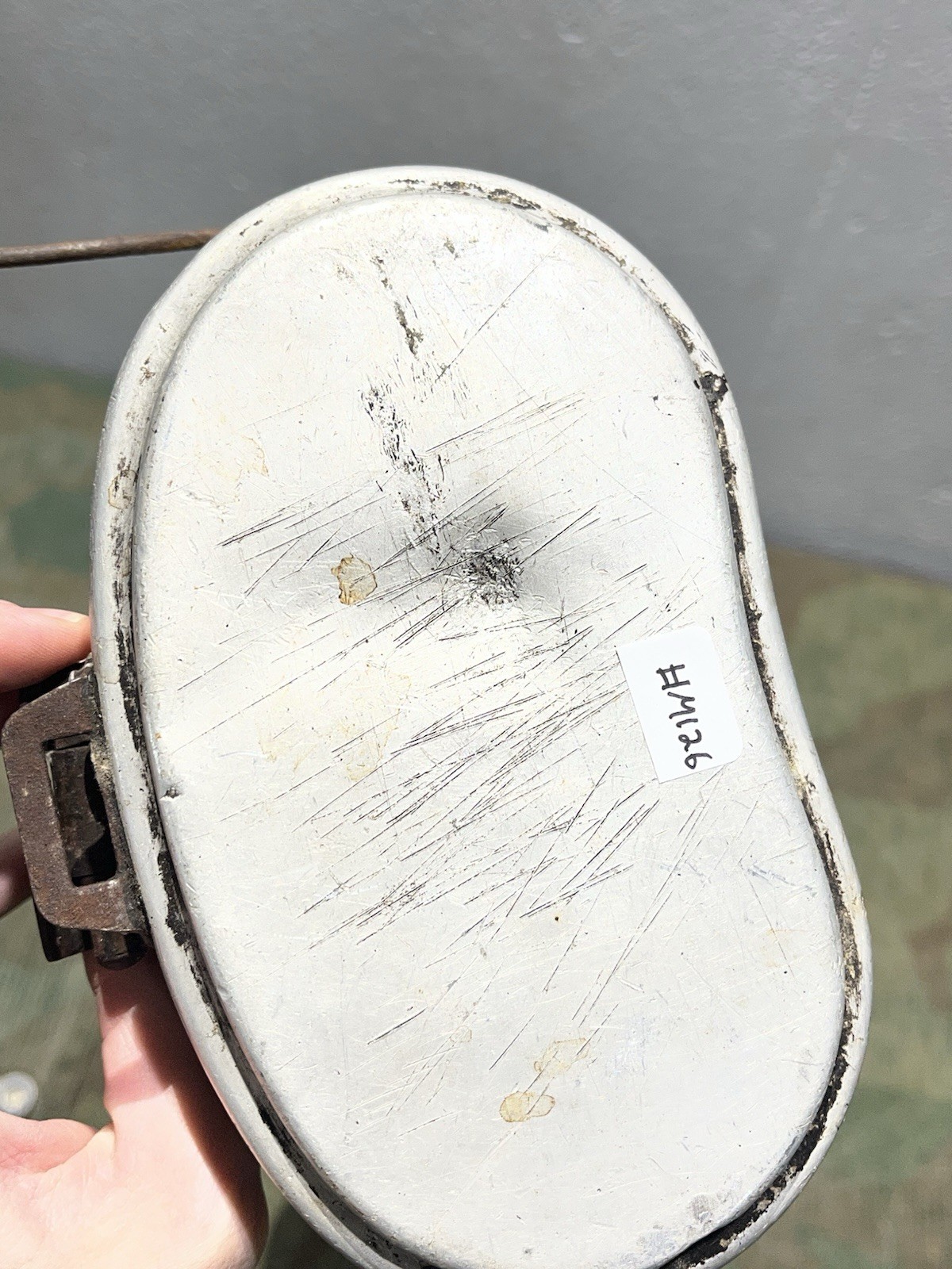 Original WW2 German M31 Mess Tin Kit Marked MN43/C&CW42 - Image 9
