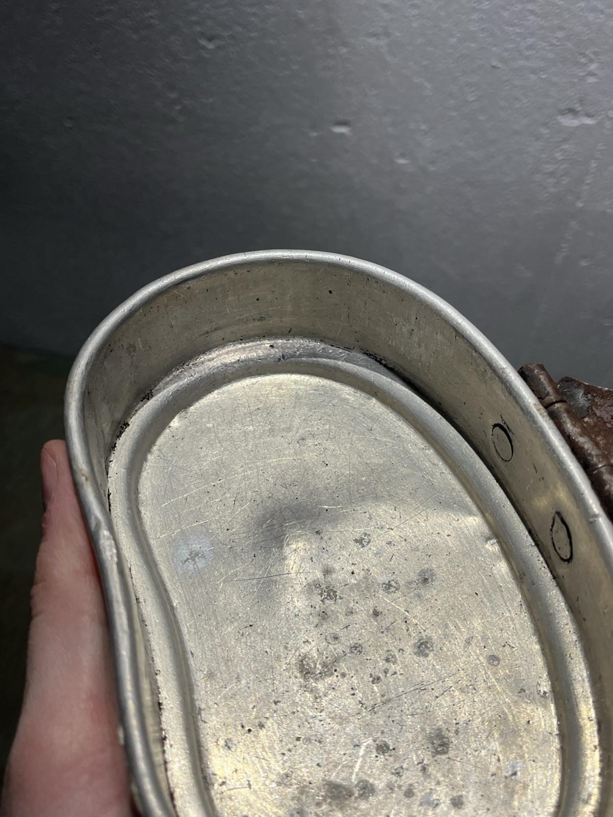 Original WW2 German M31 Mess Tin Kit Marked MN43/C&CW42 - Image 12