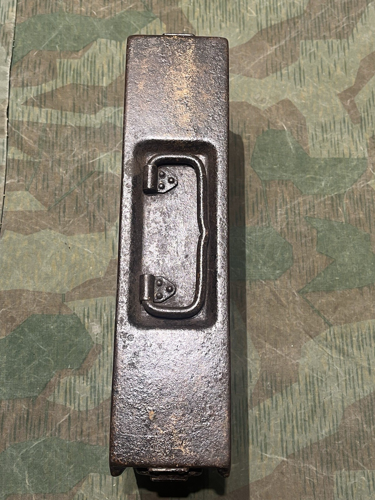 Original WW2 German Mg34 Mg42 Patronenkasten 41 Ammo Can OG Paint - Image 2