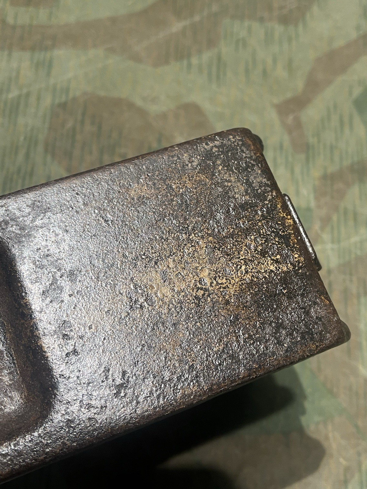 Original WW2 German Mg34 Mg42 Patronenkasten 41 Ammo Can OG Paint - Image 6