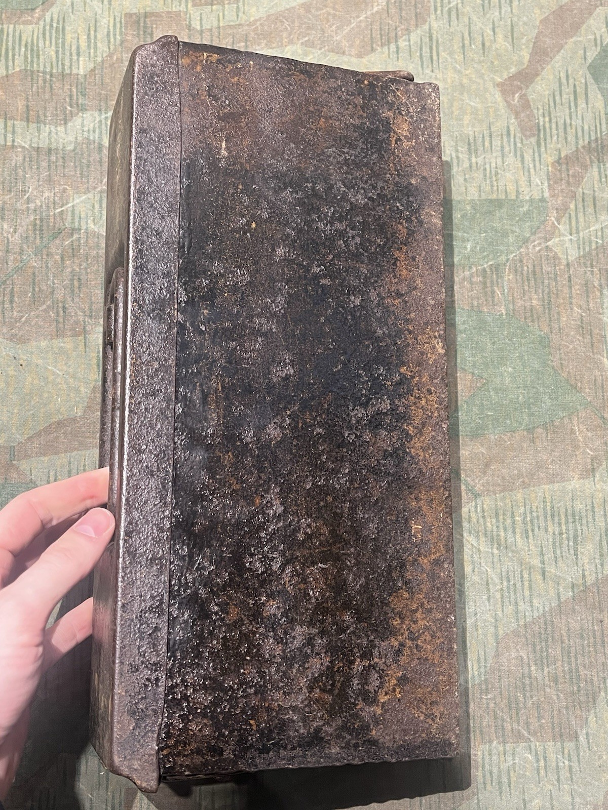 Original WW2 German Mg34 Mg42 Patronenkasten 41 Ammo Can OG Paint - Image 7
