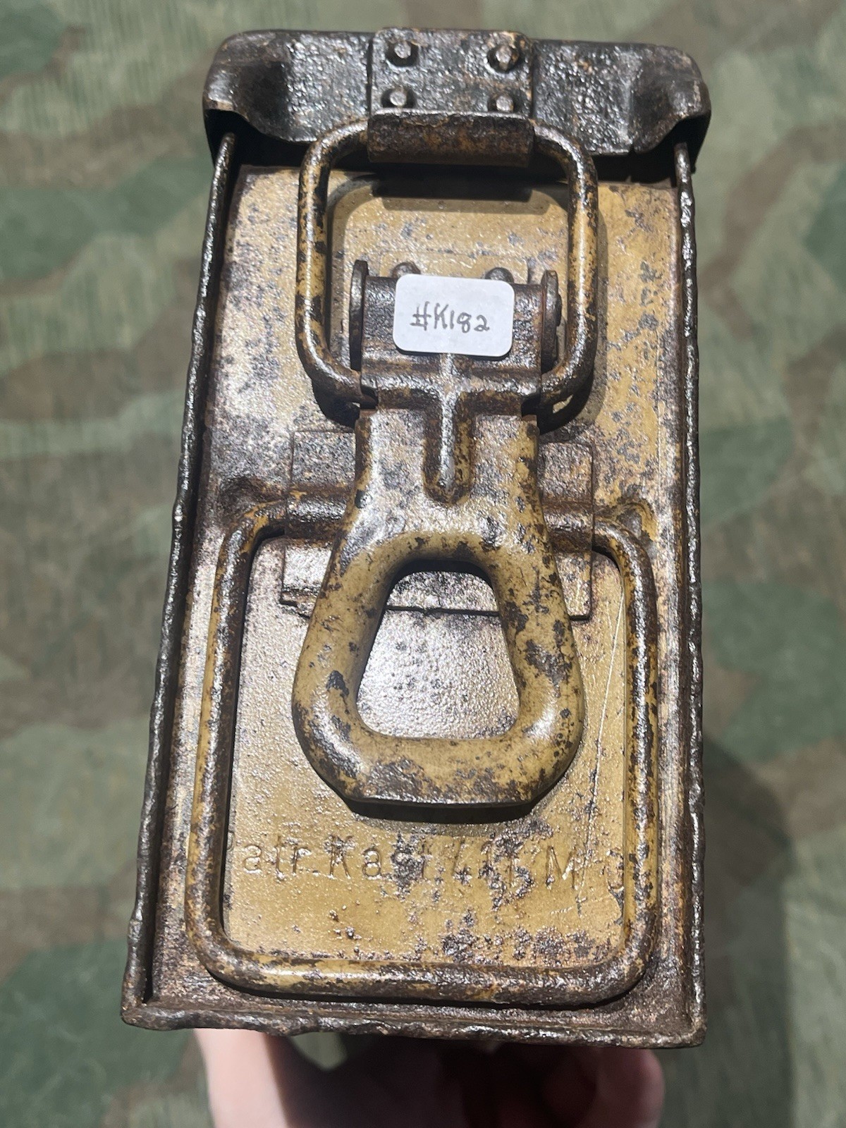 Original WW2 German Mg34 Mg42 Patronenkasten 41 Ammo Can OG Paint - Image 10