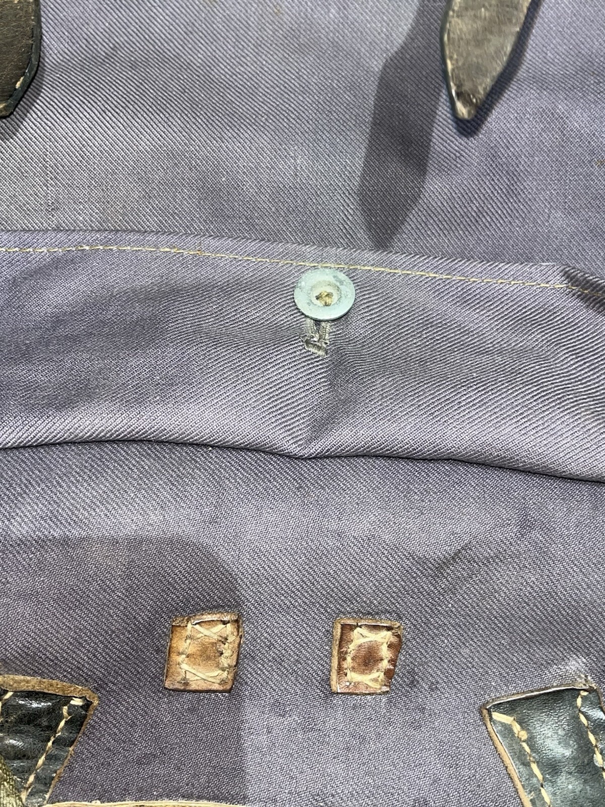 Original WW2 German Uniform M39 Pony Fur Tornister Backpack Marked ayo 42 - Image 15