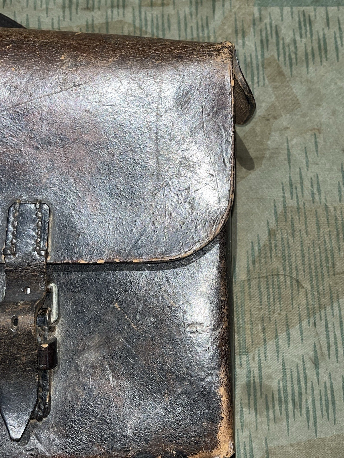 Original WW2 German FF33 Field Telephone / Radio Signal Tool Pouch Marked BMN 41 - Image 5