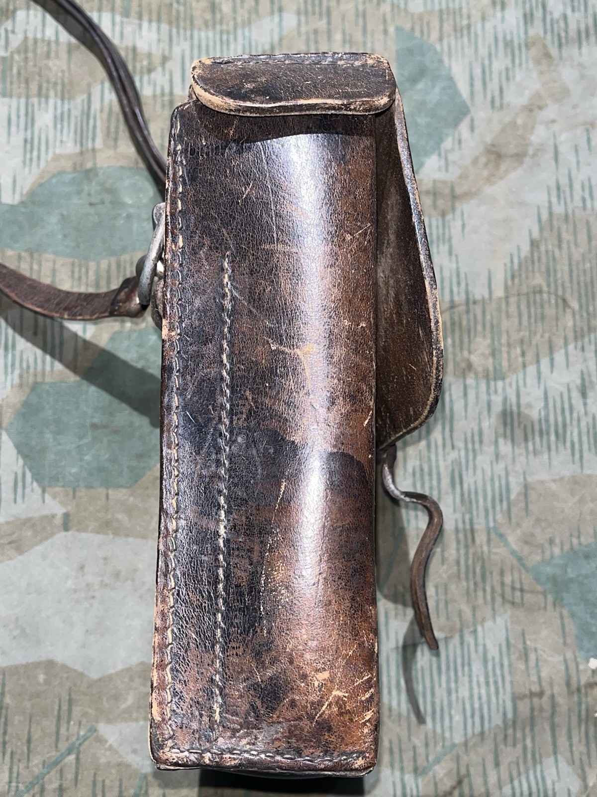 Original WW2 German FF33 Field Telephone / Radio Signal Tool Pouch Marked BMN 41 - Image 7