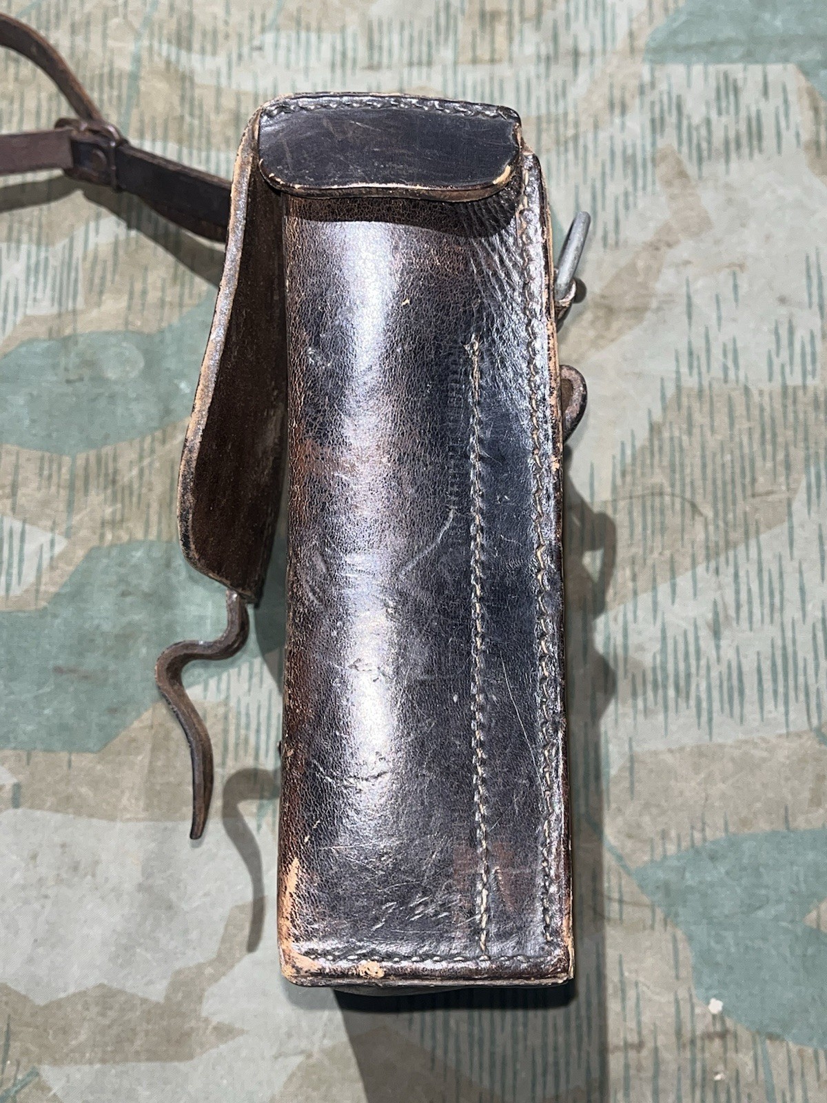 Original WW2 German FF33 Field Telephone / Radio Signal Tool Pouch Marked BMN 41 - Image 9