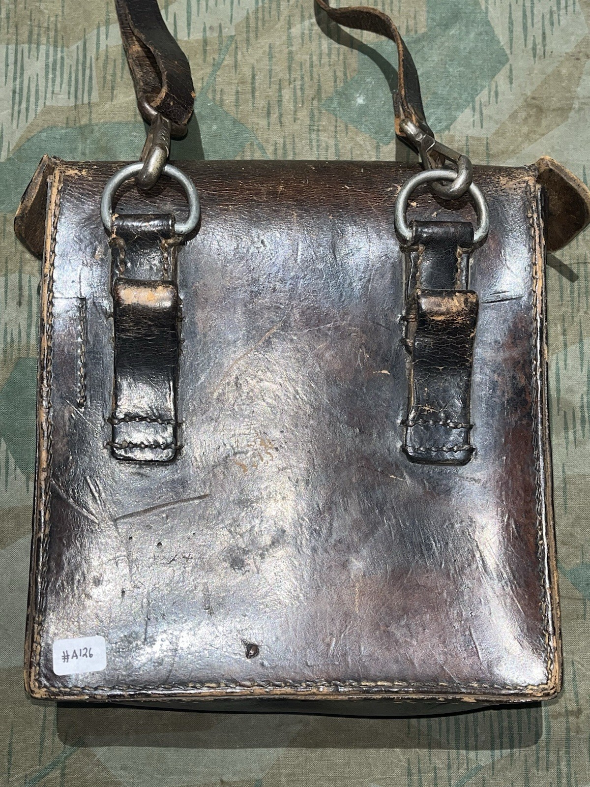 Original WW2 German FF33 Field Telephone / Radio Signal Tool Pouch Marked BMN 41 - Image 11
