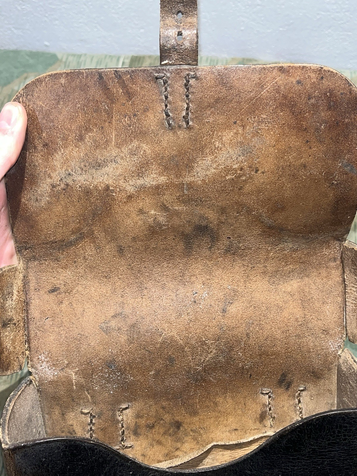 Original WW2 German FF33 Field Telephone / Radio Signal Tool Pouch Marked BMN 41 - Image 20