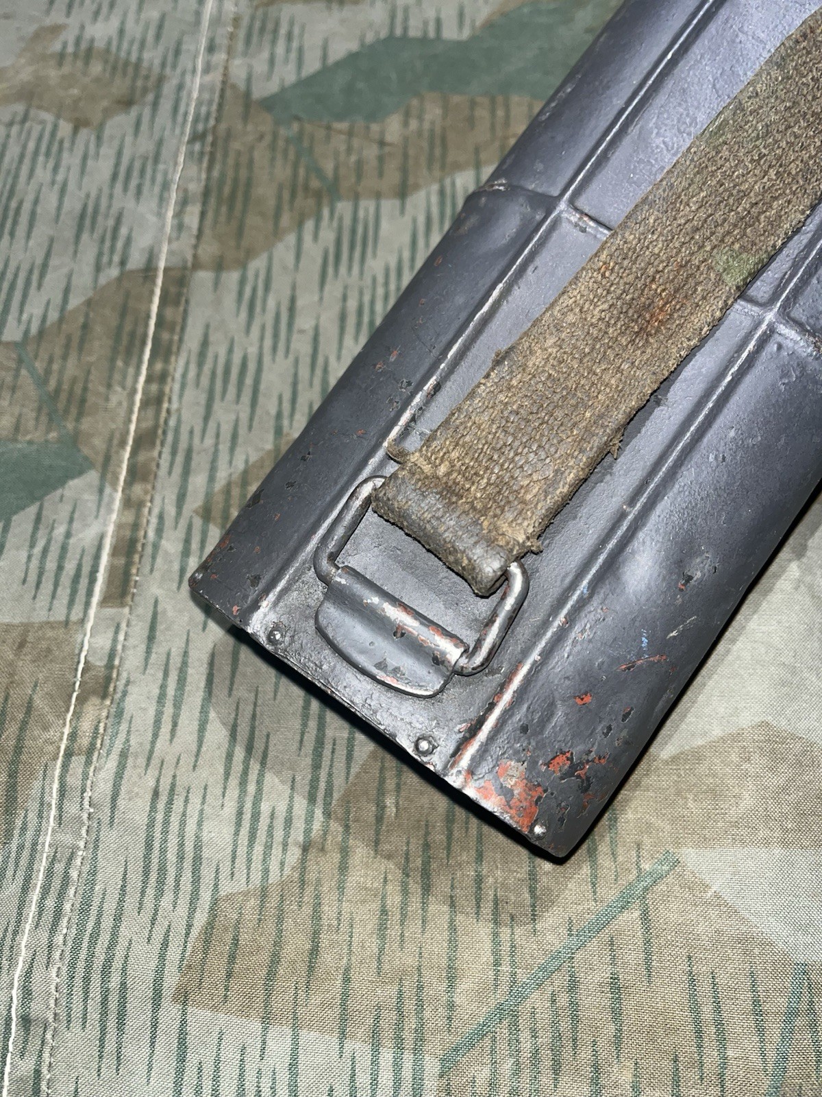Original WW2 German Mg34 Dual Double Spare Barrel Carrier Holder - Image 8