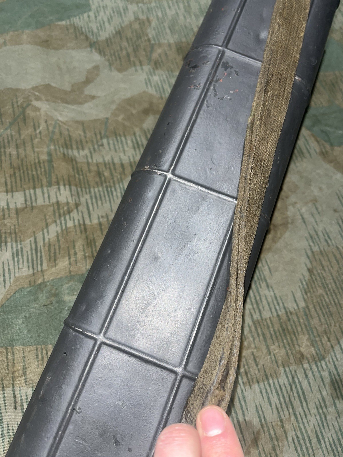 Original WW2 German Mg34 Dual Double Spare Barrel Carrier Holder - Image 10