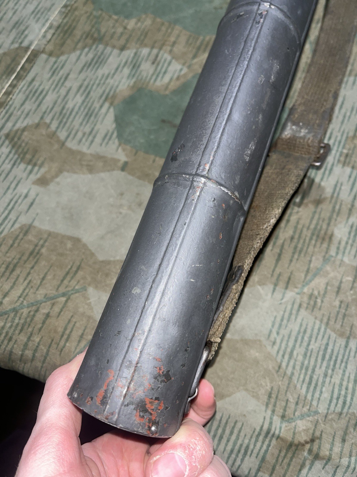 Original WW2 German Mg34 Dual Double Spare Barrel Carrier Holder - Image 19