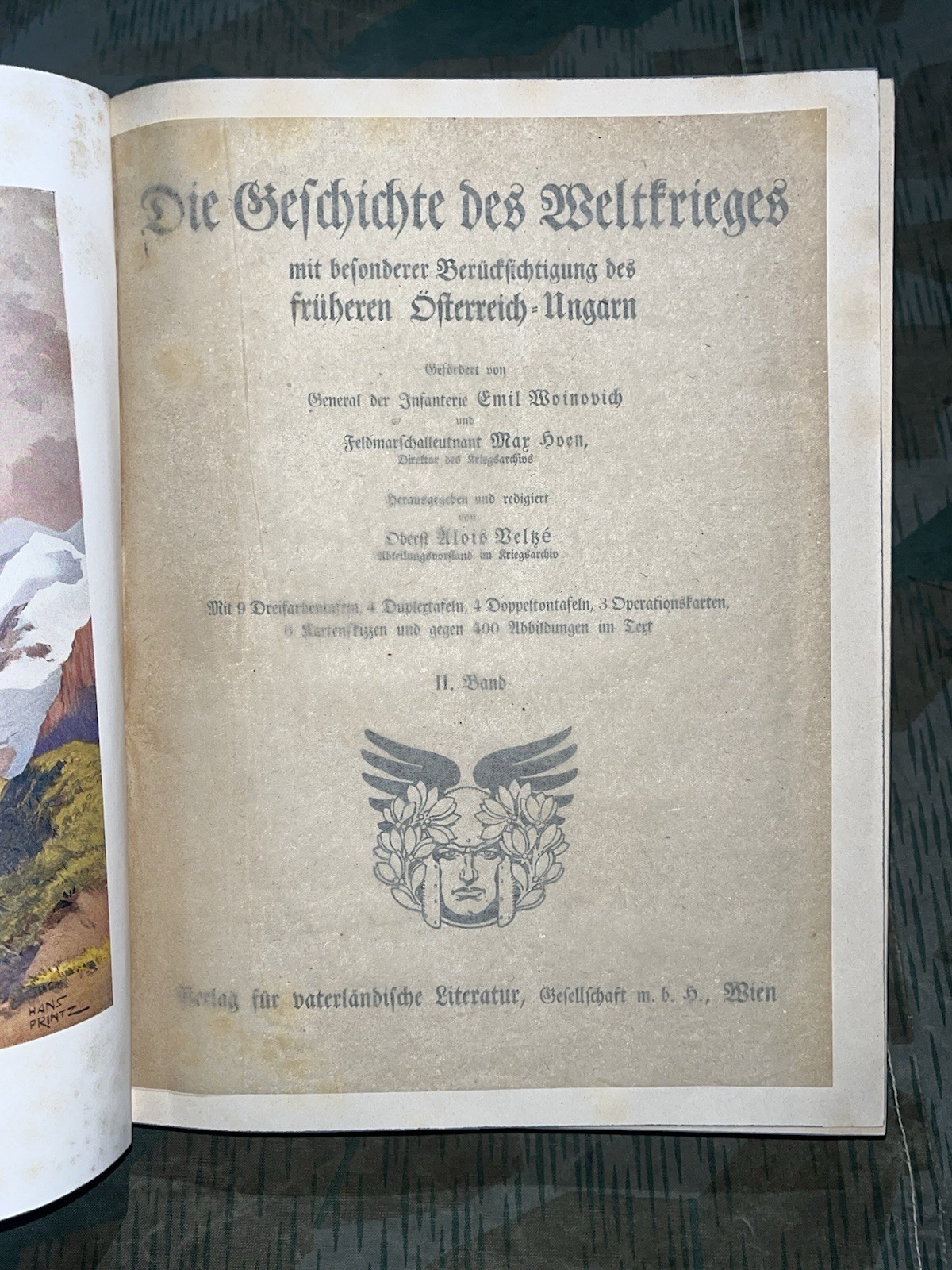 Original WW2 German Era Die Geschichte Des Weltkriegs Book #2 on German Military - Image 4