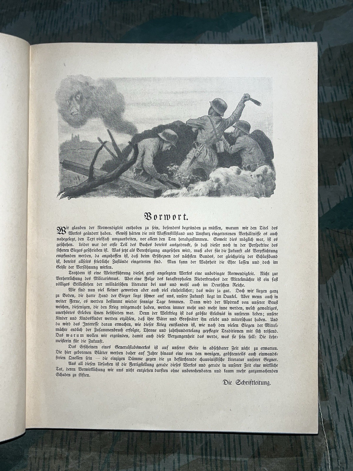 Original WW2 German Era Die Geschichte Des Weltkriegs Book #2 on German Military - Image 6