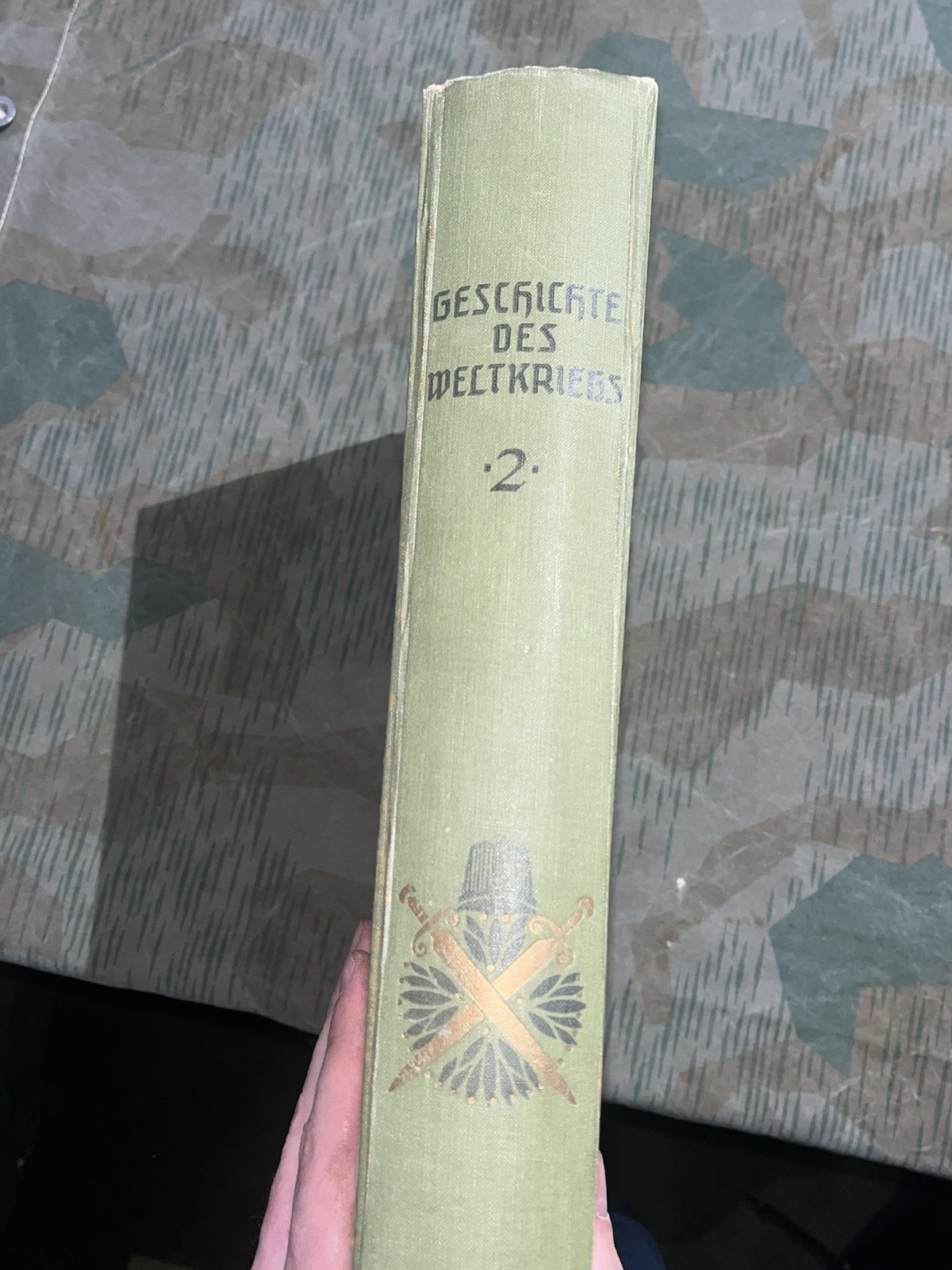 Original WW2 German Era Die Geschichte Des Weltkriegs Book #2 on German Military - Image 21