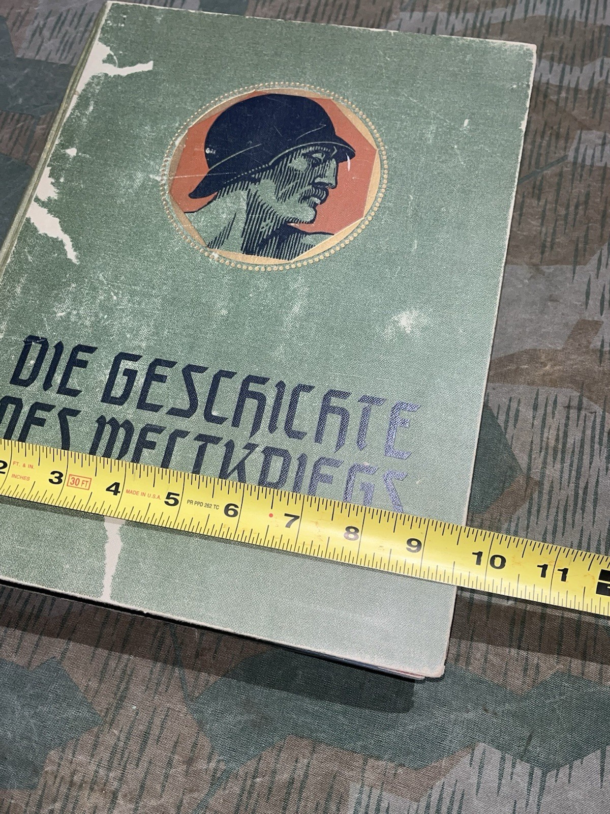 Original WW2 German Era Die Geschichte Des Weltkriegs Book #2 on German Military - Image 22