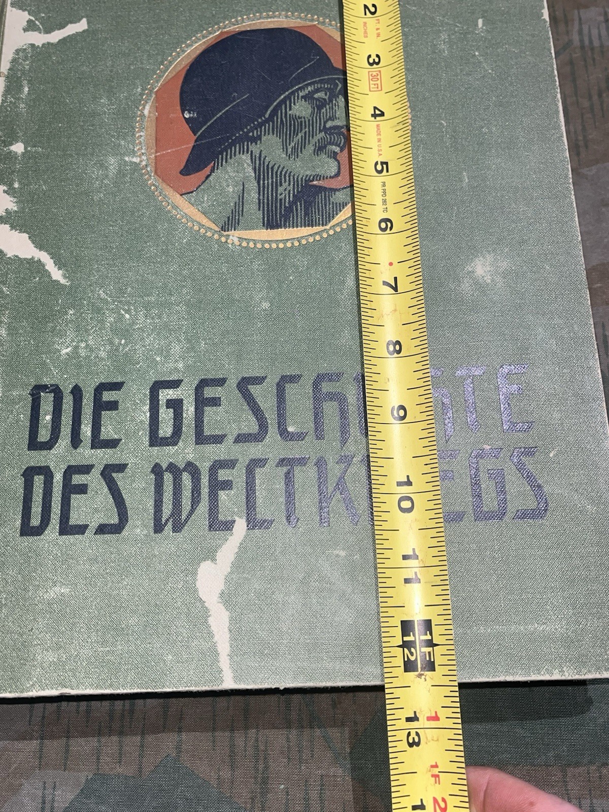 Original WW2 German Era Die Geschichte Des Weltkriegs Book #2 on German Military - Image 23