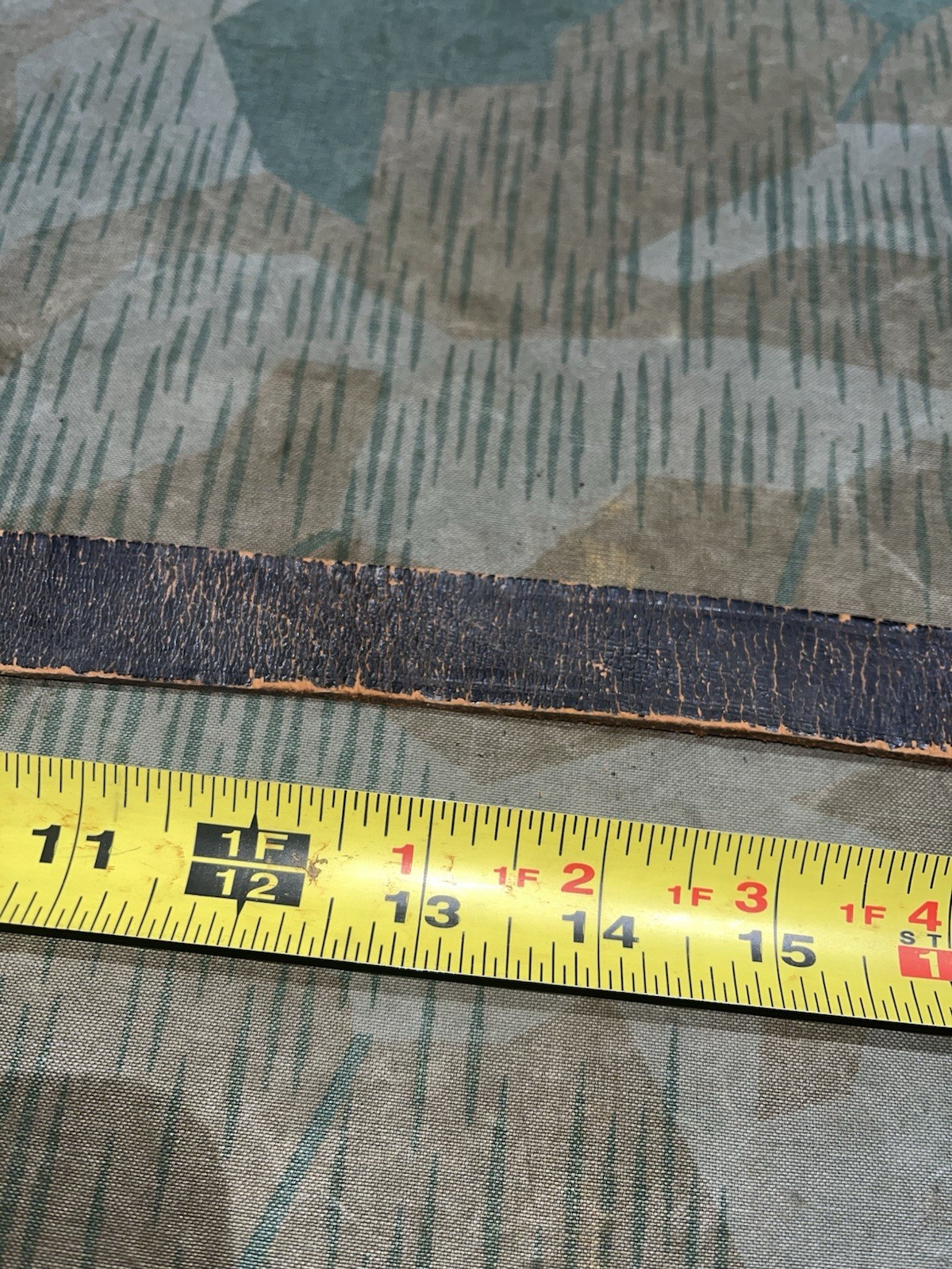 Original WW2 German FF33 Field Telephone / 10 Line Switchboard Leather Shoulder Strap Sling - Image 6