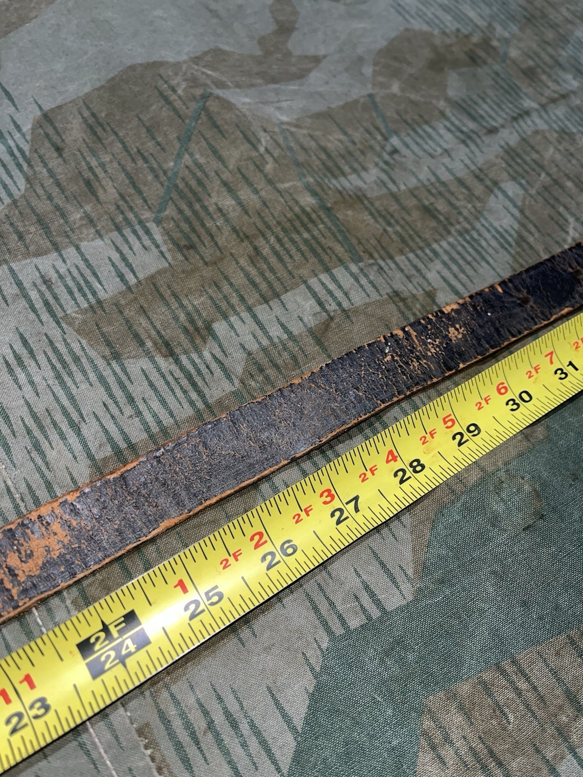 Original WW2 German FF33 Field Telephone / 10 Line Switchboard Leather Shoulder Strap Sling - Image 8