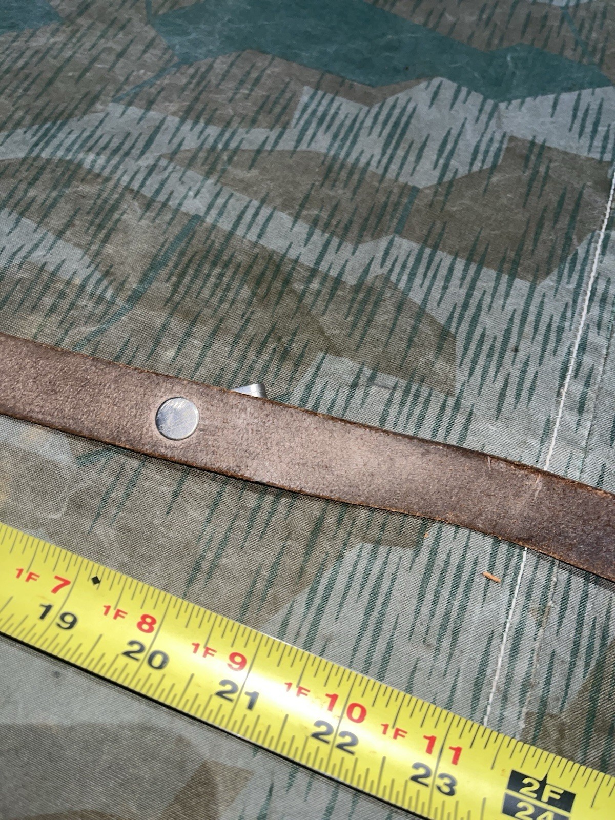 Original WW2 German FF33 Field Telephone / 10 Line Switchboard Leather Shoulder Strap Sling - Image 15