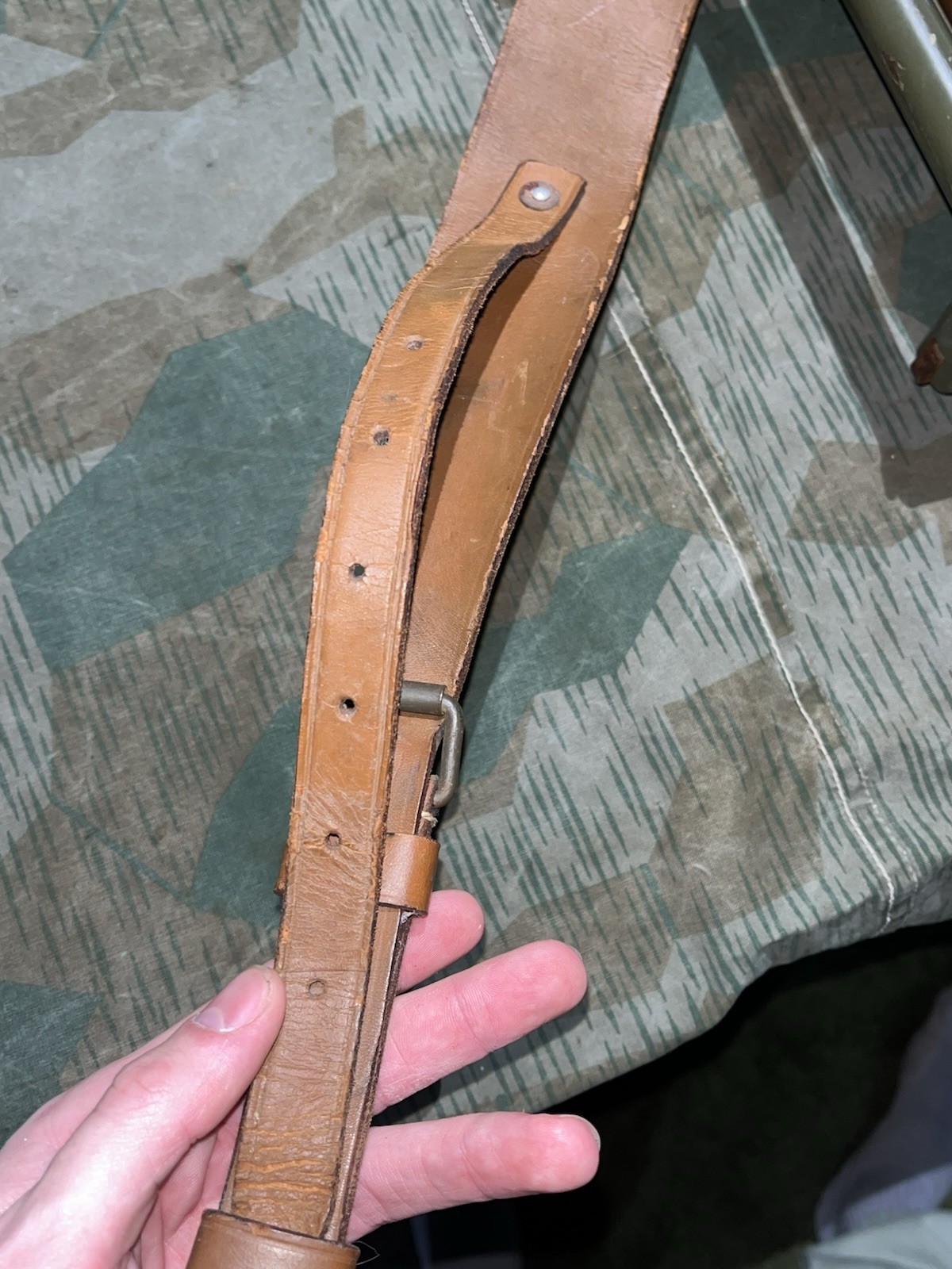 WW2 German Style / Post War FF33 Field Telephone Wire Spool Backpack Cable Reel - Image 15