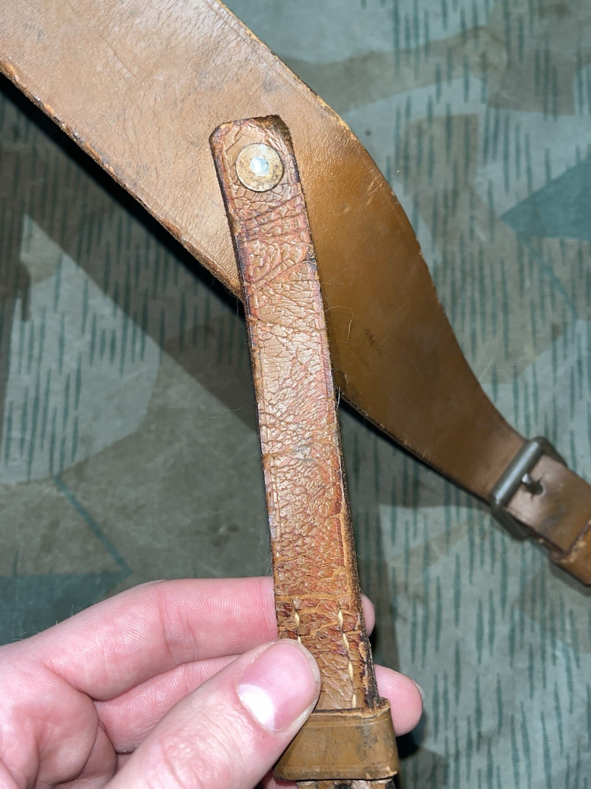 WW2 German Style / Post War FF33 Field Telephone Wire Spool Backpack Cable Reel - Image 16