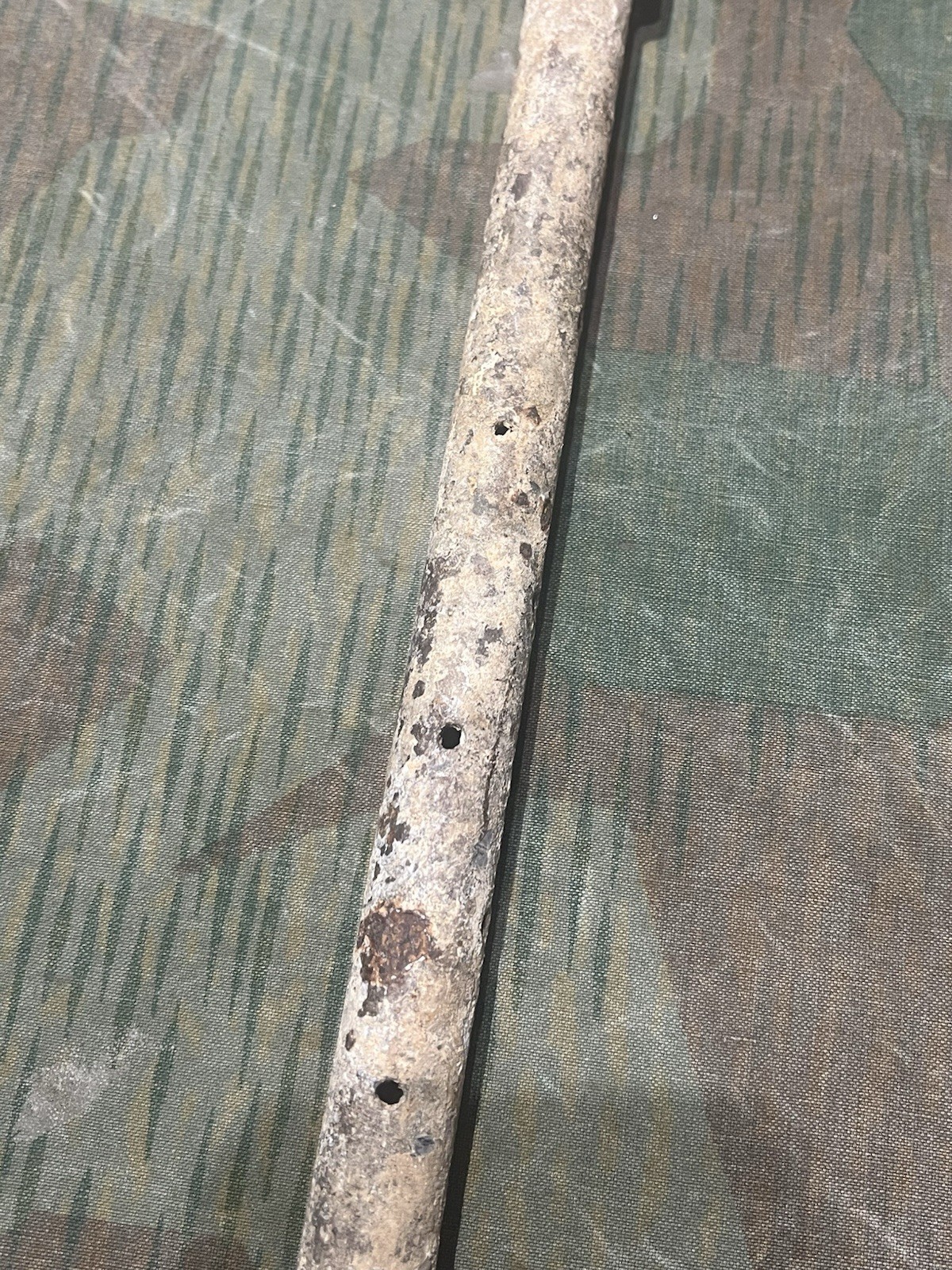 Original WW2 German FF33 Field Telephone / Radio Earth Ground Stake Waffen Marked - Image 10