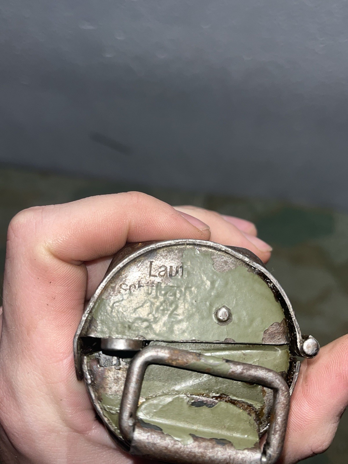 Original WW2 German Mg42 Spare Barrel Carrier Holder Marked Lauf-Schützer 42 - Image 2