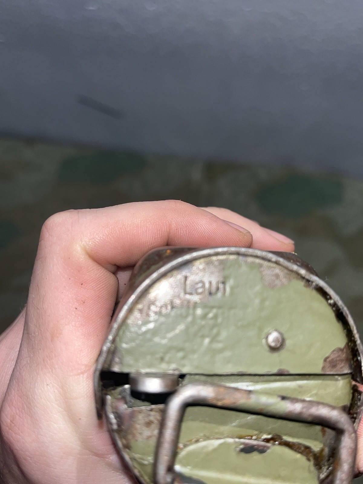 Original WW2 German Mg42 Spare Barrel Carrier Holder Marked Lauf-Schützer 42 - Image 3