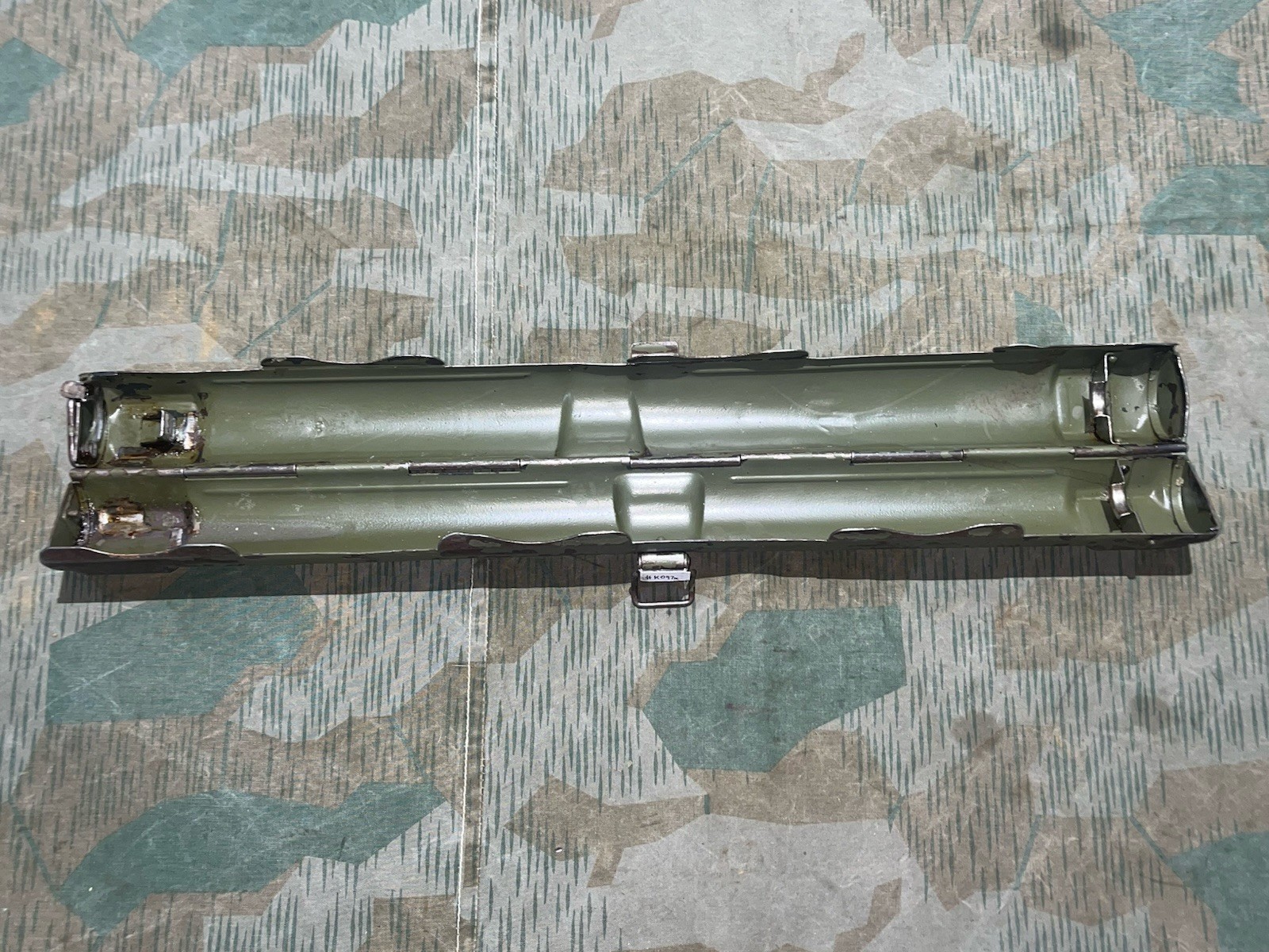 Original WW2 German Mg42 Spare Barrel Carrier Holder Marked Lauf-Schützer 42 - Image 4