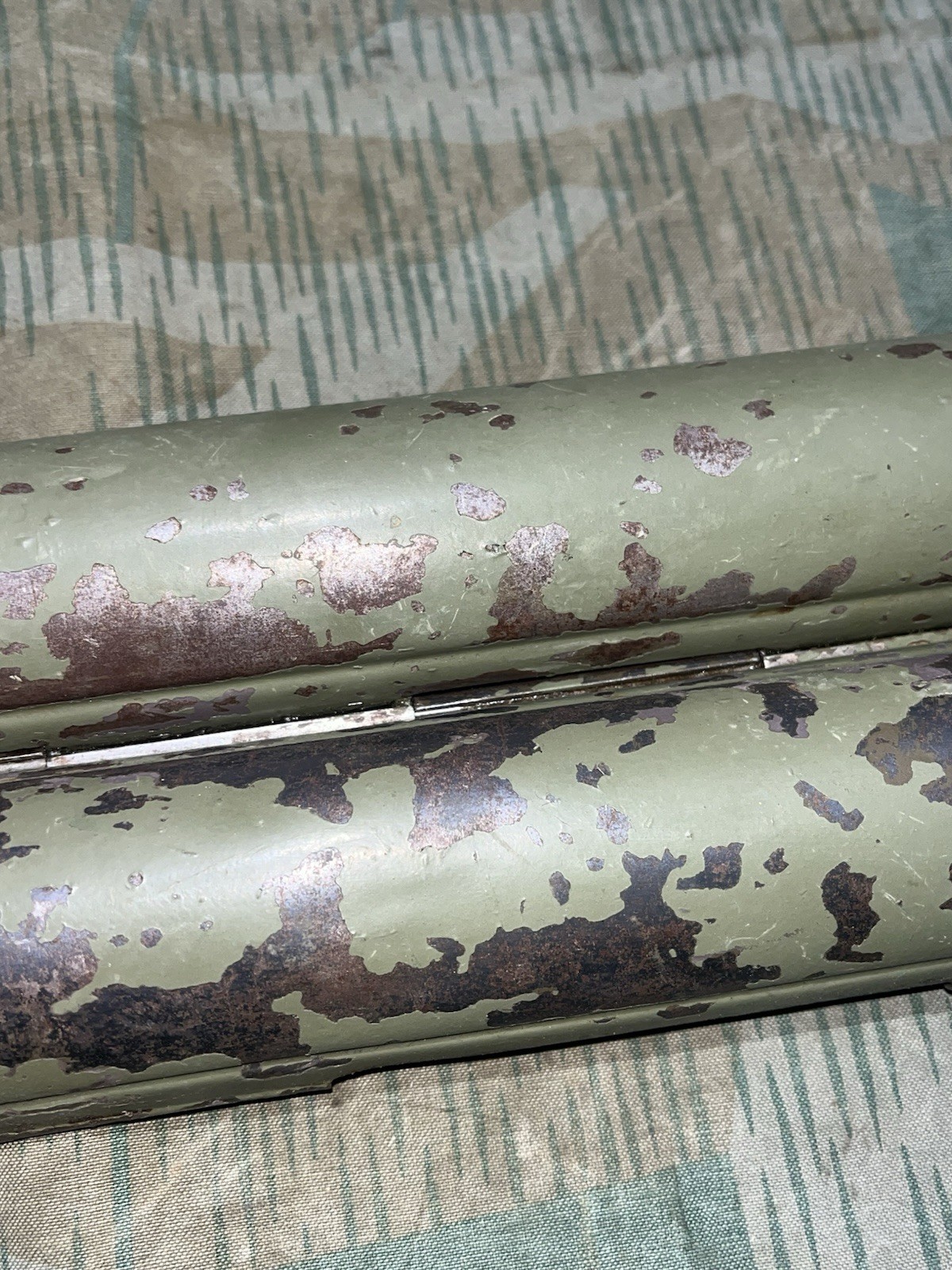 Original WW2 German Mg42 Spare Barrel Carrier Holder Marked Lauf-Schützer 42 - Image 13