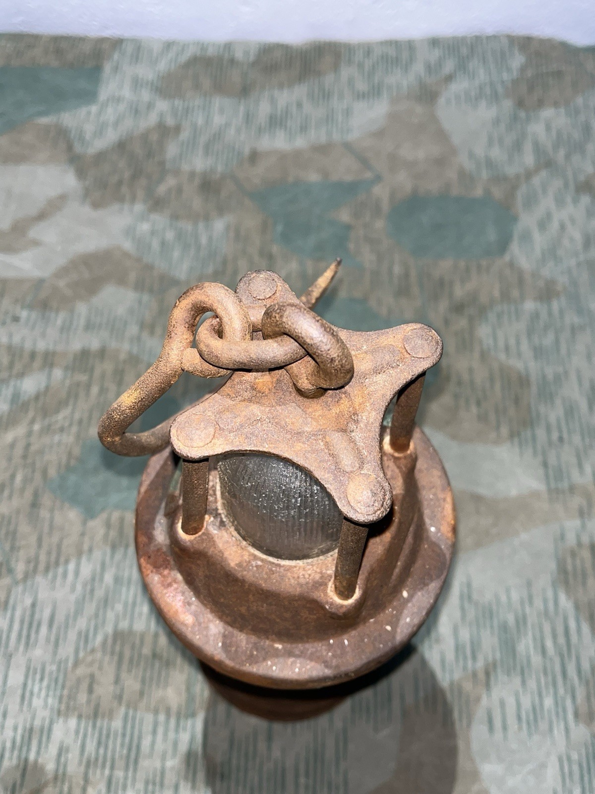 Original WW2 German Luftwaffe / Panzer Handlampe / Mobile Airstrip Landing Lamp - Image 7