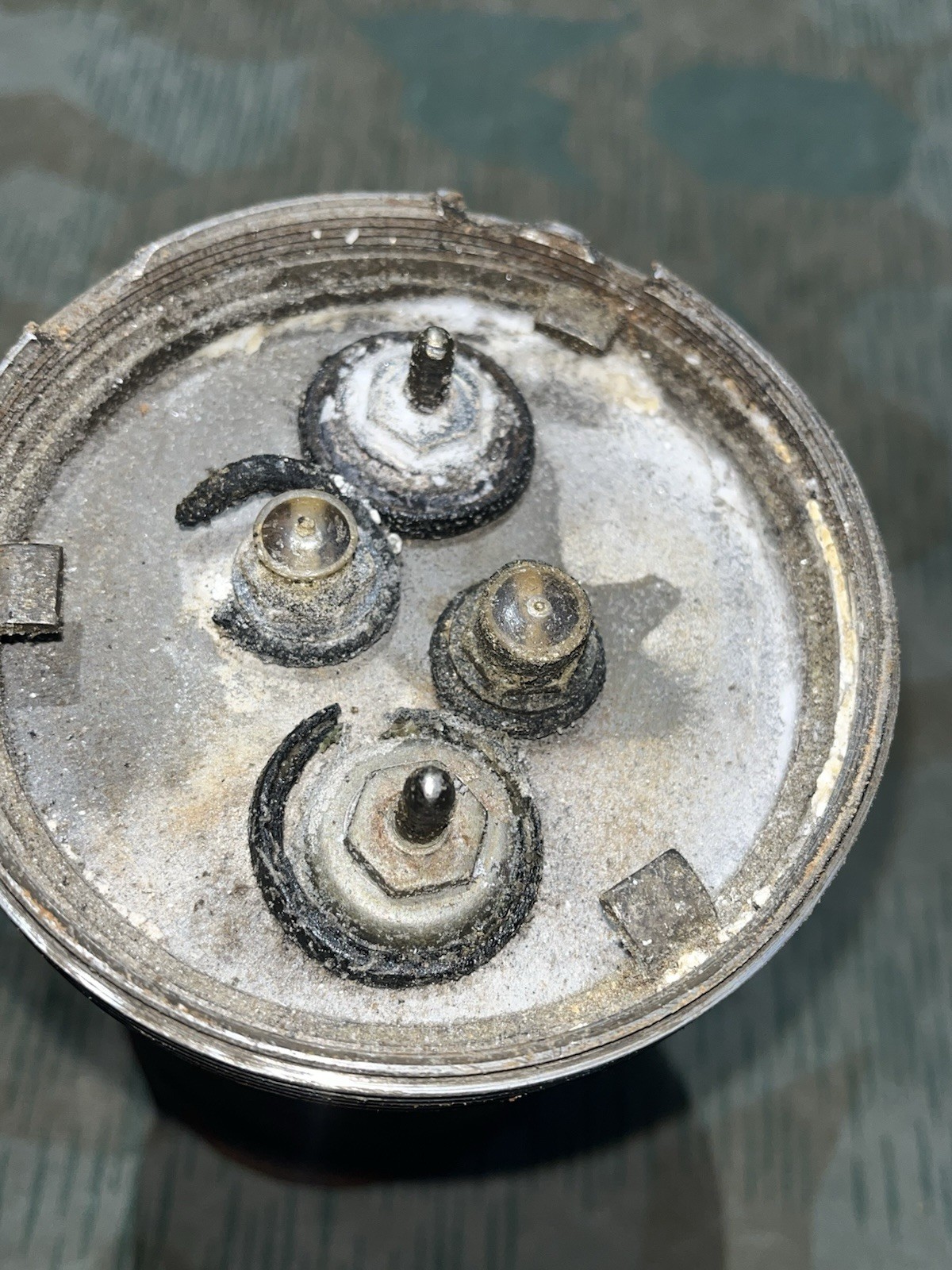 Original WW2 German Luftwaffe / Panzer Handlampe / Mobile Airstrip Landing Lamp - Image 12