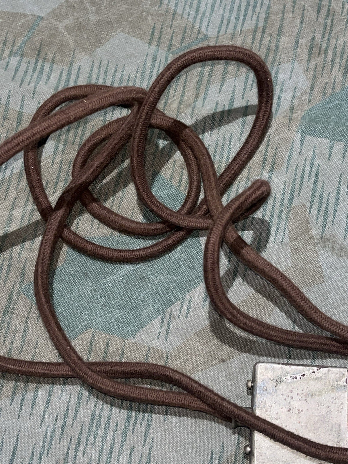 Original WW2 German FF33 Field Telephone / Switchboard Extension Cord for Handsets 1x Only - Image 8