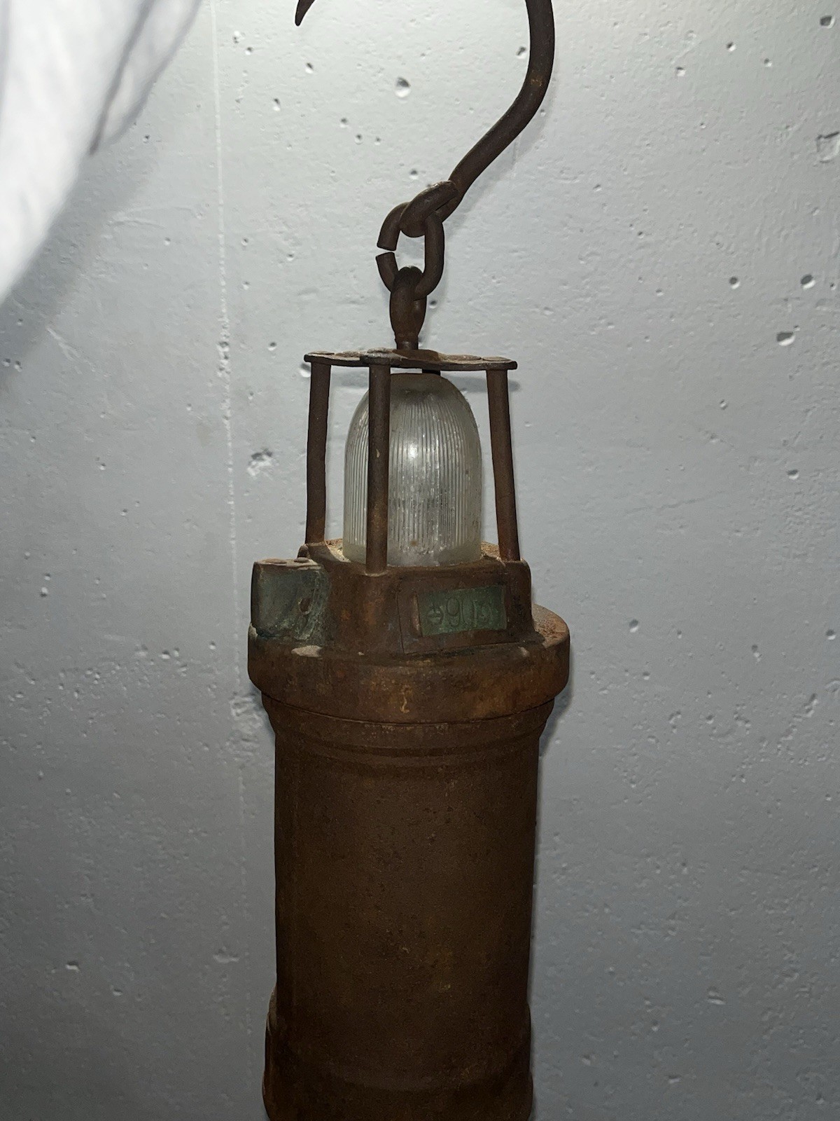 Original WW2 German Luftwaffe / Panzer Handlampe / Mobile Airstrip Landing Lamp - Image 15