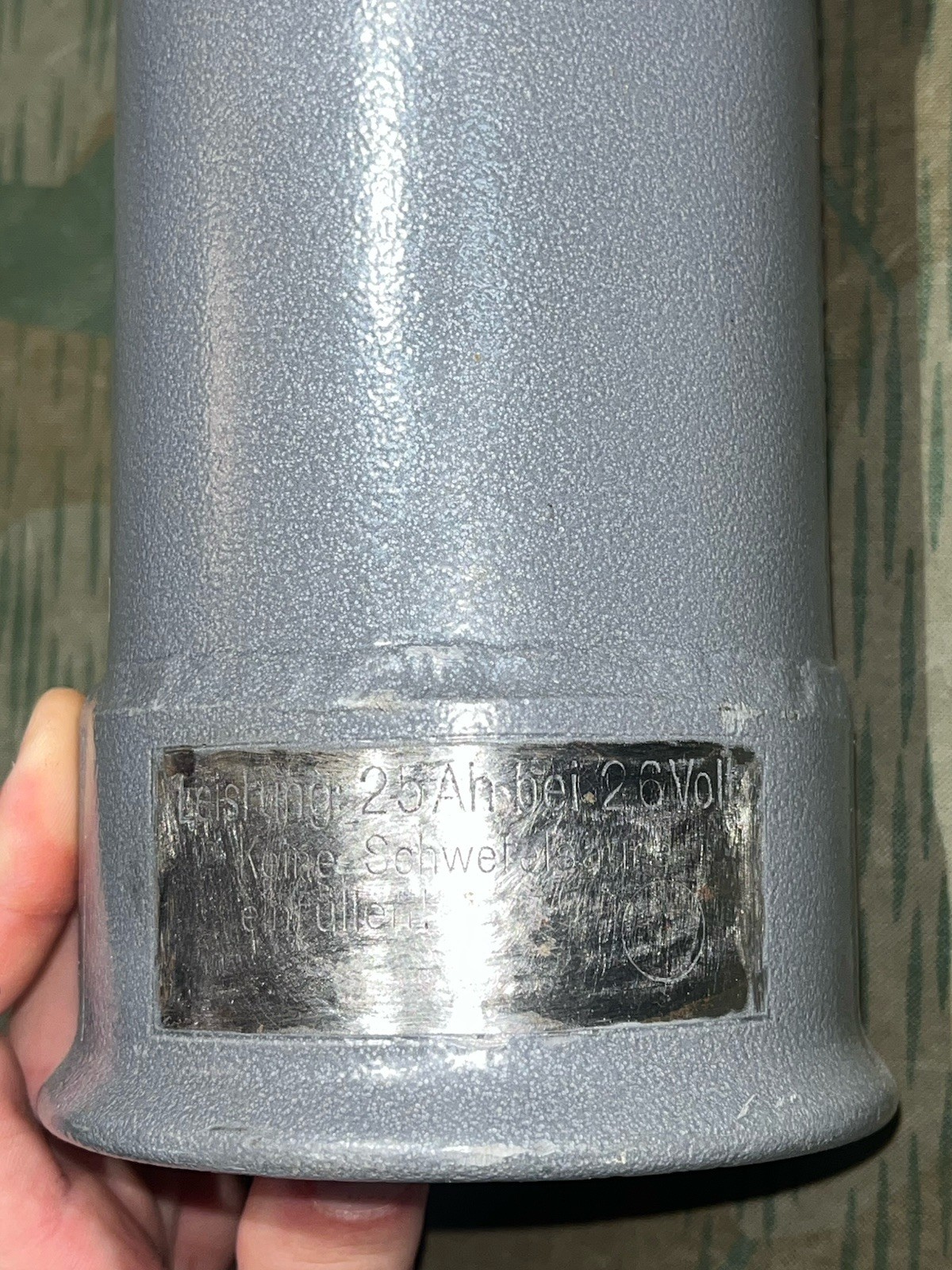 Original WW2 German Luftwaffe / Panzer Handlampe / Mobile Airstrip Landing Lamp - Image 4