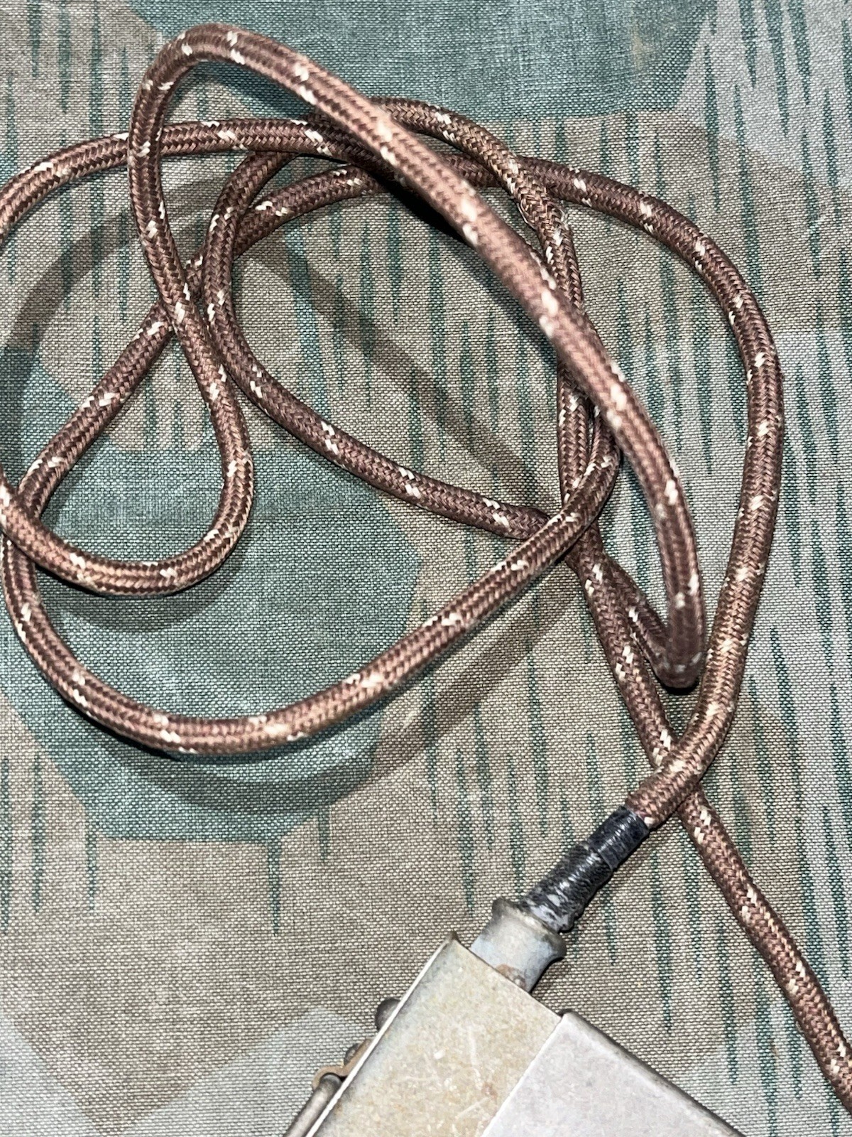 Original WW2 German FF33 Field Telephone / Switchboard Extension Cord for Handsets 1x Only - Image 9