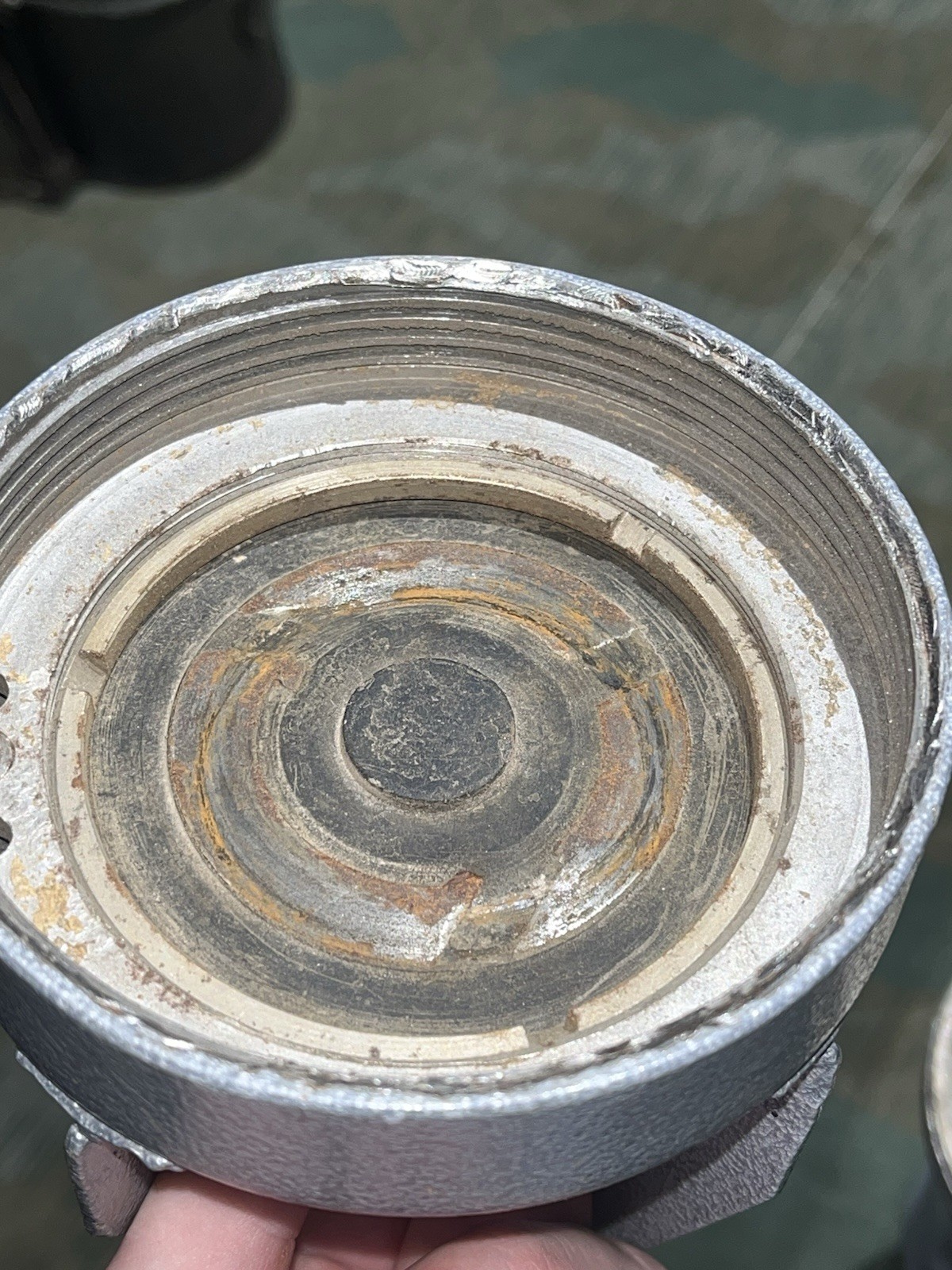 Original WW2 German Luftwaffe / Panzer Handlampe / Mobile Airstrip Landing Lamp - Image 9