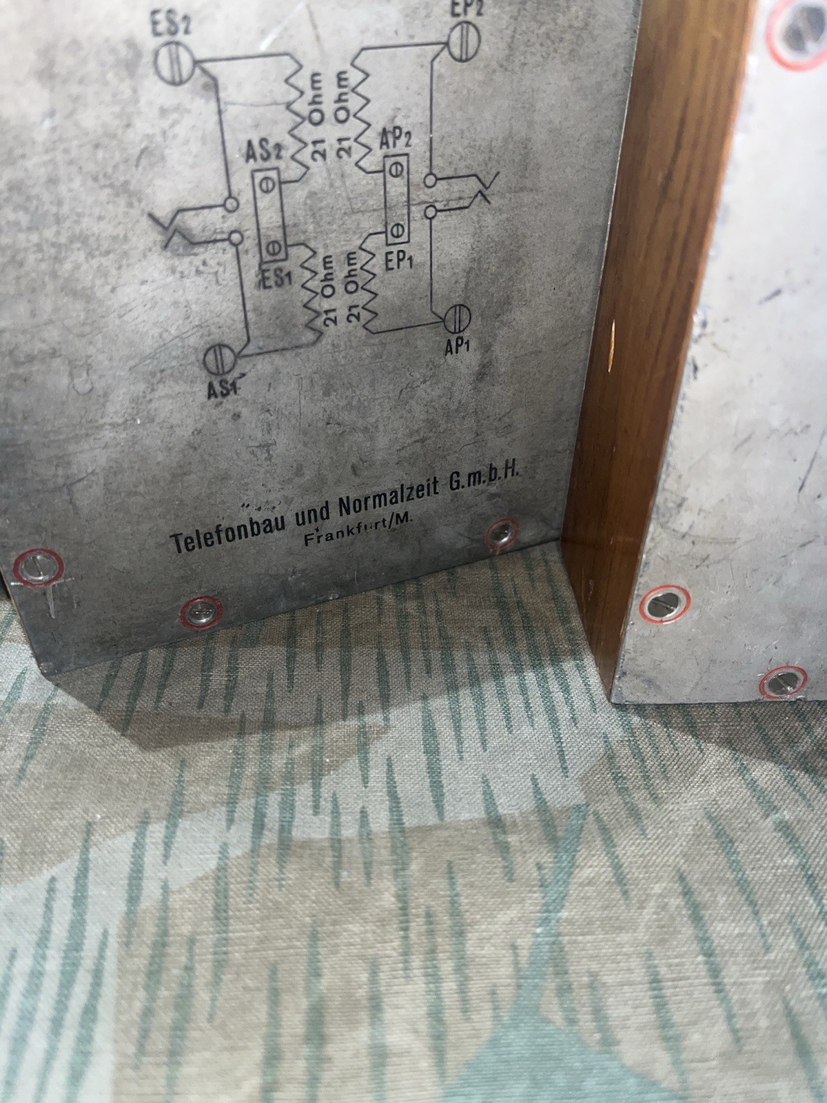 Original WW2 German FF33 Field Telephone Switchboard Ubertrager Transformer 1x - Image 14