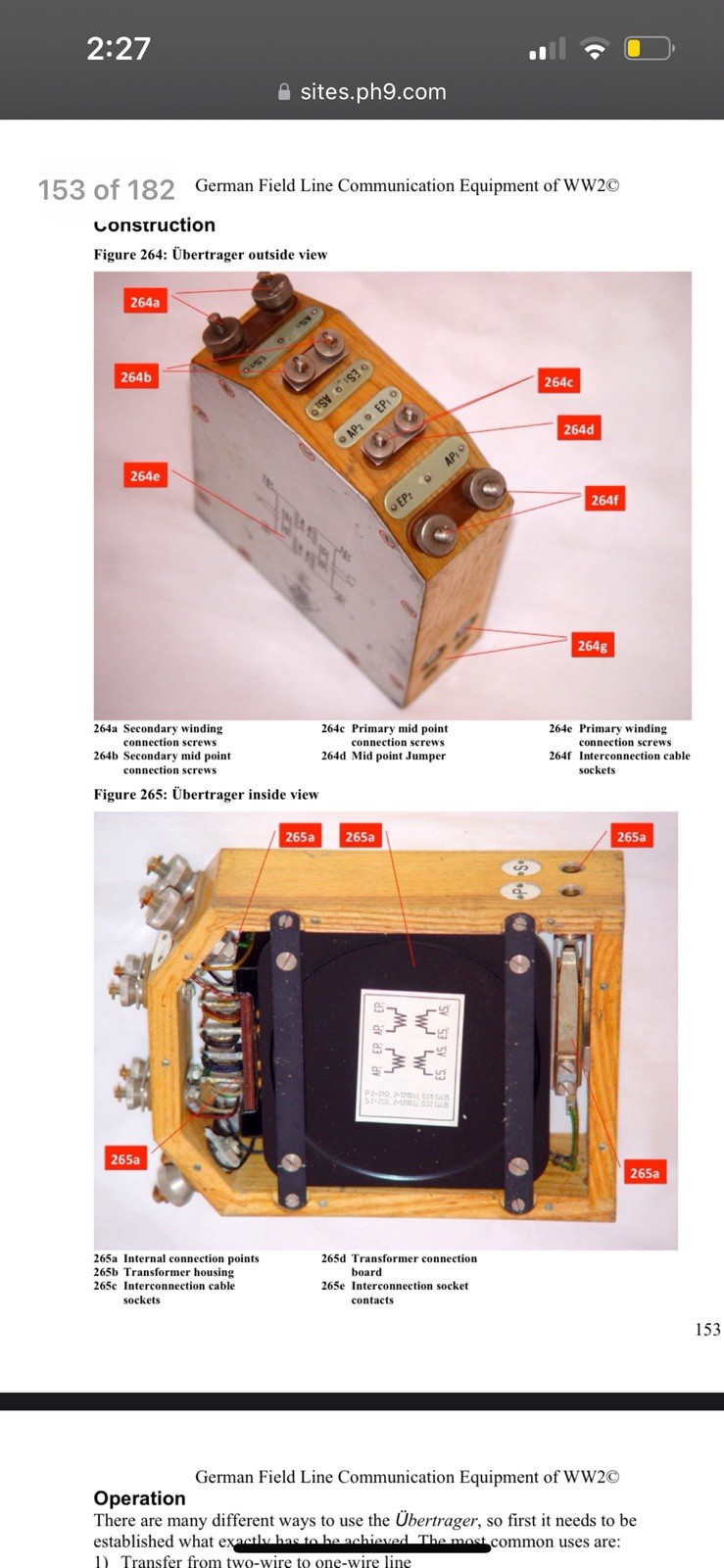 Original WW2 German FF33 Field Telephone Switchboard Ubertrager Transformer 1x - Image 21