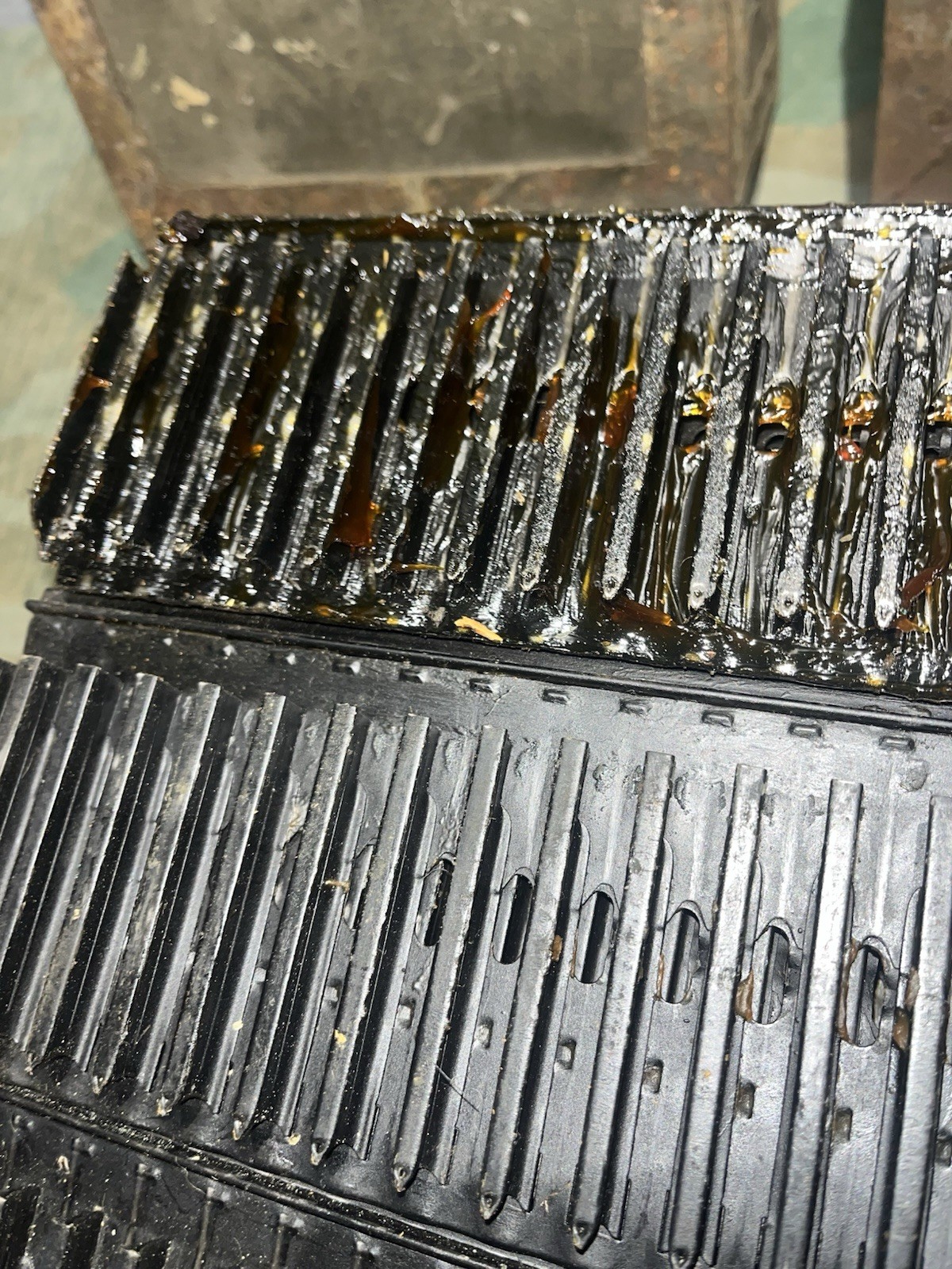 Original WW2 German / 3x Italian Breda M37 Ammo Cans Boxes Crates w/ Feed Trays - Image 2