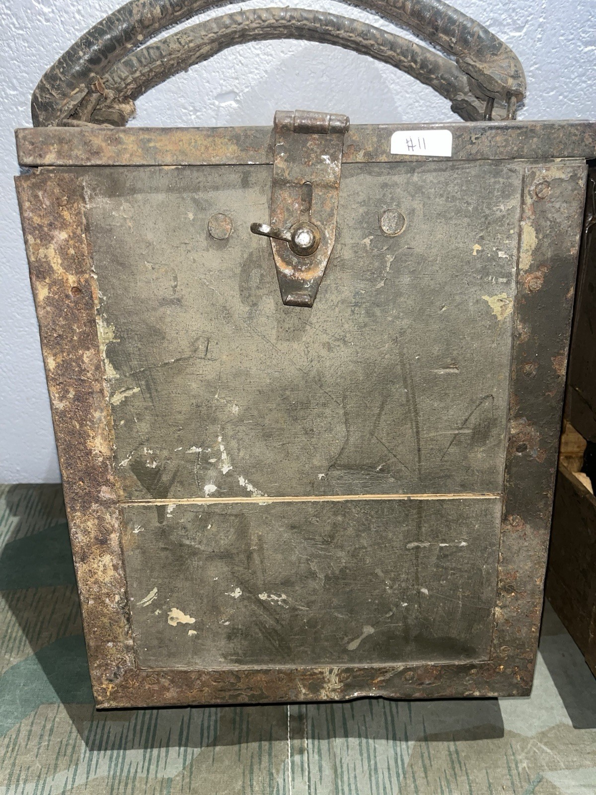 Original WW2 German / 3x Italian Breda M37 Ammo Cans Boxes Crates w/ Feed Trays - Image 4
