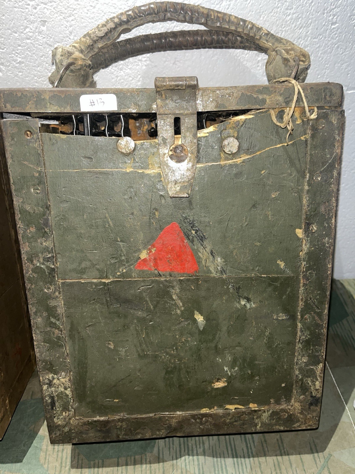 Original WW2 German / 3x Italian Breda M37 Ammo Cans Boxes Crates w/ Feed Trays - Image 6
