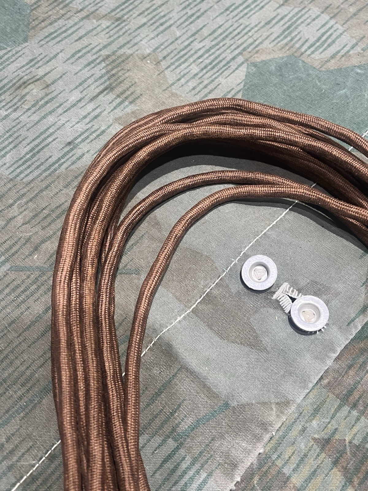 Original WW2 German FF33 Field Telephone / 10 Line Switchboard 30 Pin Plug Cable 1x Only - Image 14