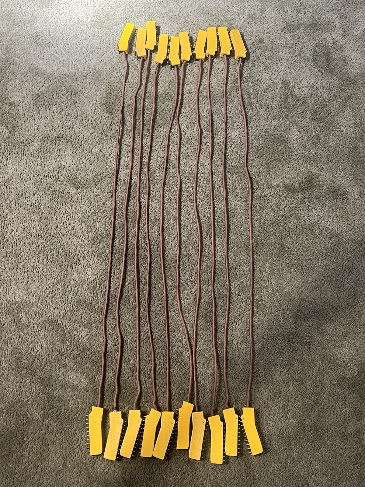Original WW2 German FF33 Field Telephone / 10 Line Switchboard 30 Pin Plug Cable 1x Only - Image 17