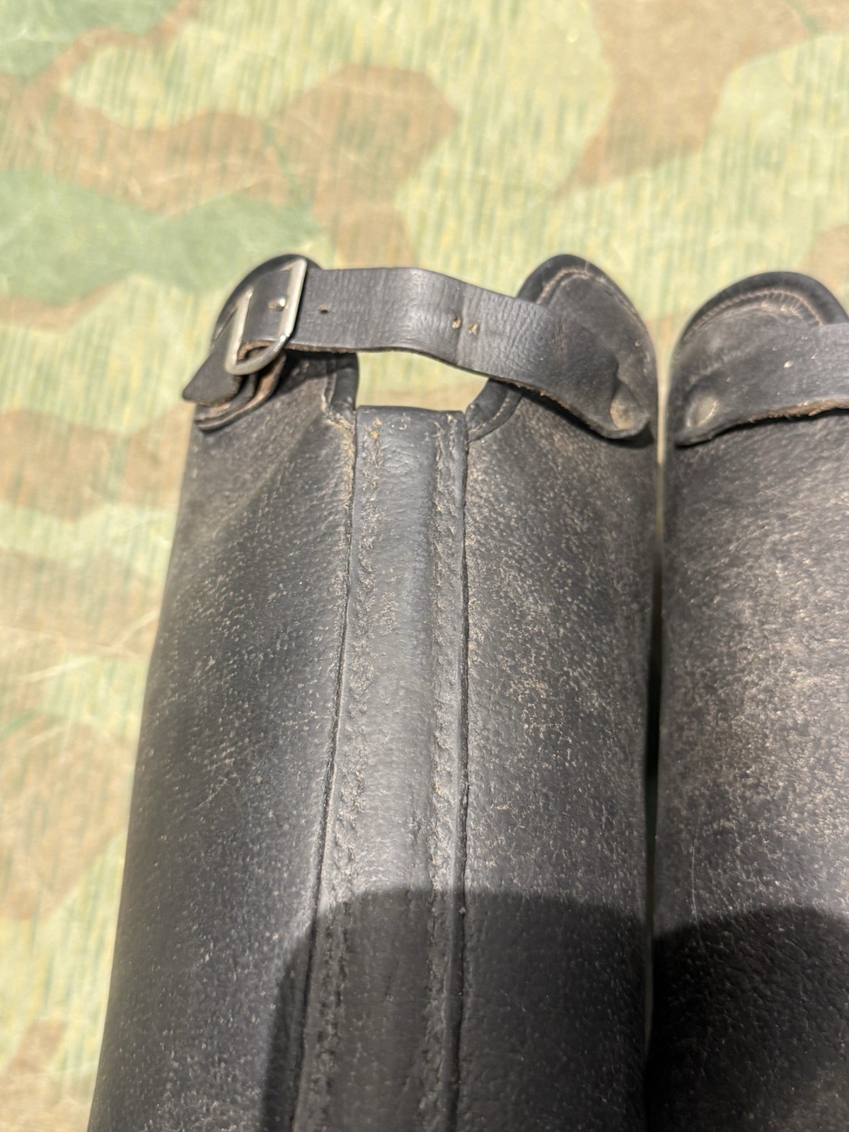 Size 10 WW2 German Style / PW Enlisted Combat Marching Jack Boots Wool Lined - Image 9