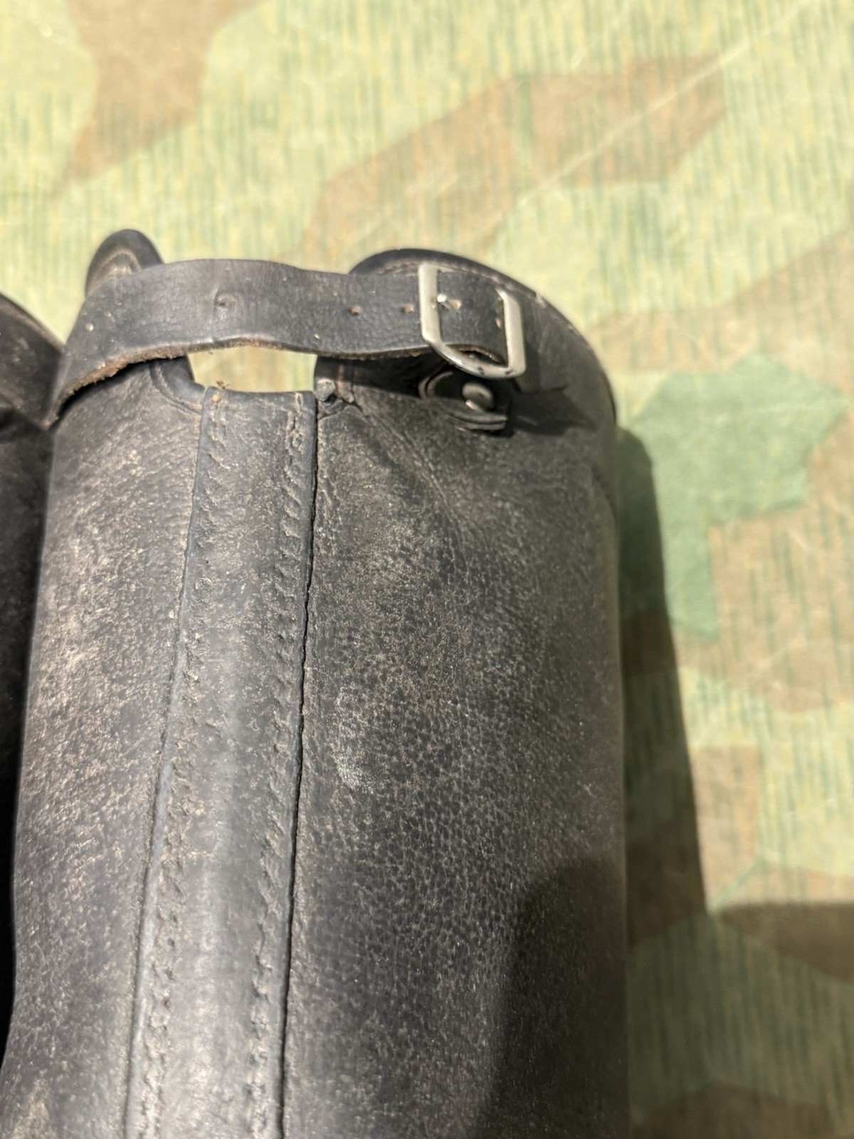 Size 10 WW2 German Style / PW Enlisted Combat Marching Jack Boots Wool Lined - Image 10