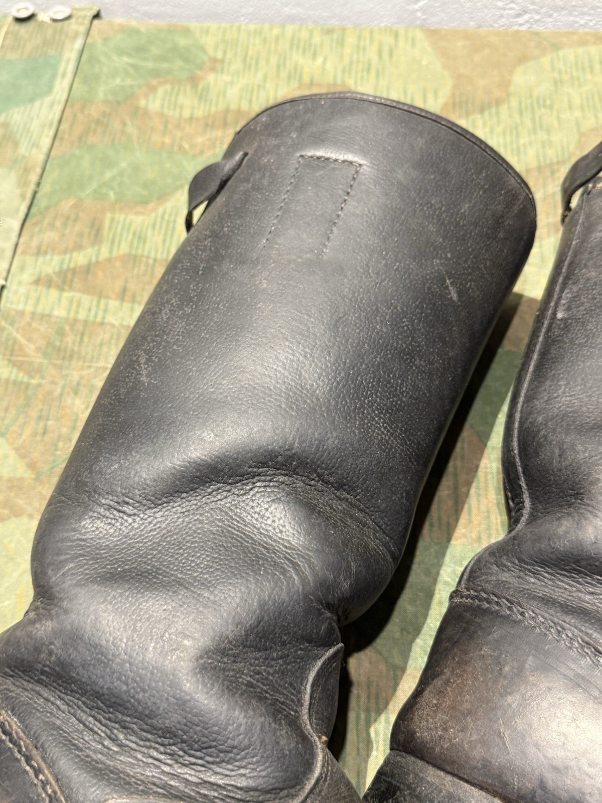 Size 10 WW2 German Style / PW Enlisted Combat Marching Jack Boots Wool Lined - Image 14